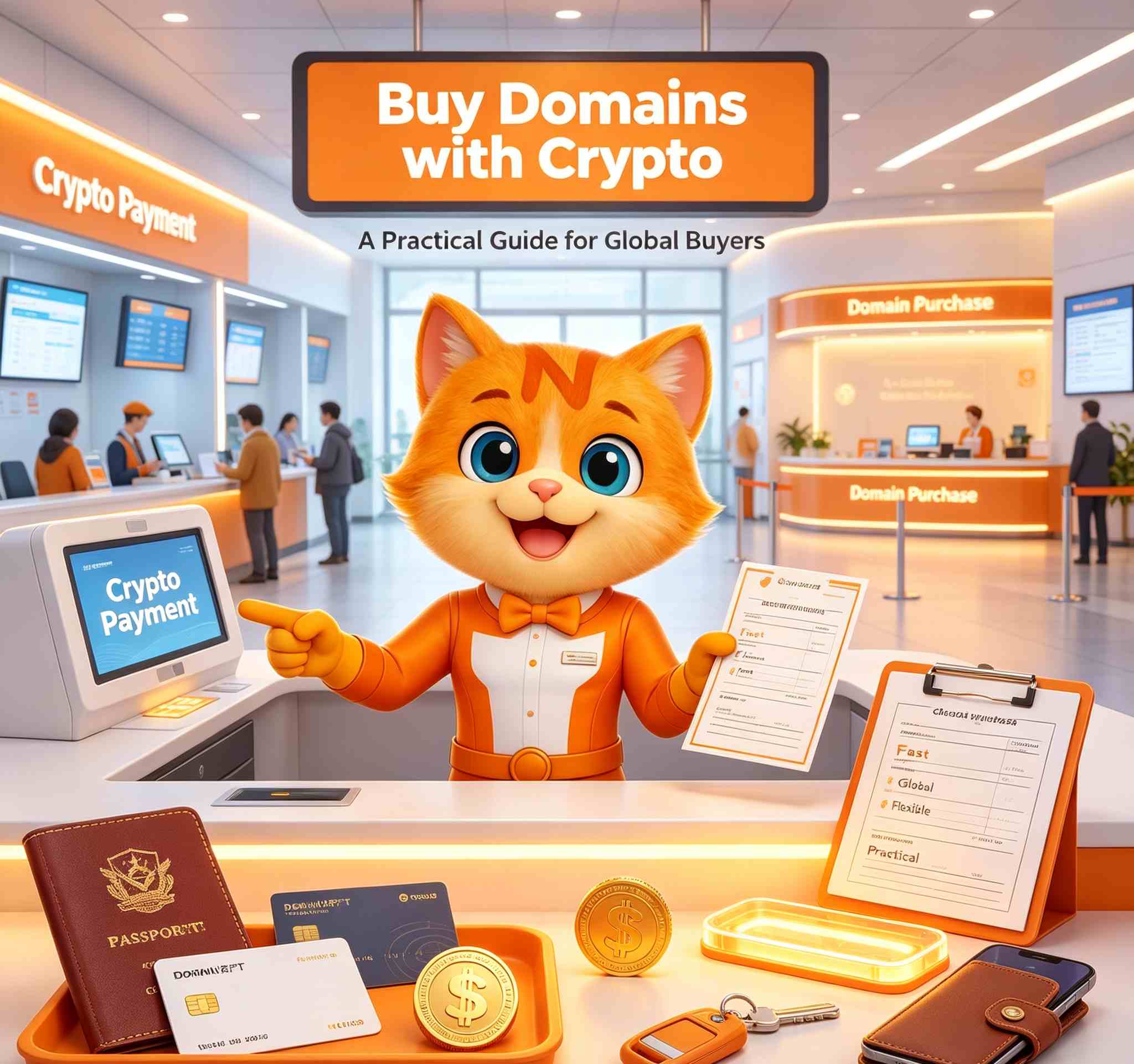 Buy Domains with Crypto: A Practical Guide for Global Buyers Buy Domains with Crypto: A Practical Guide for Global Buyers