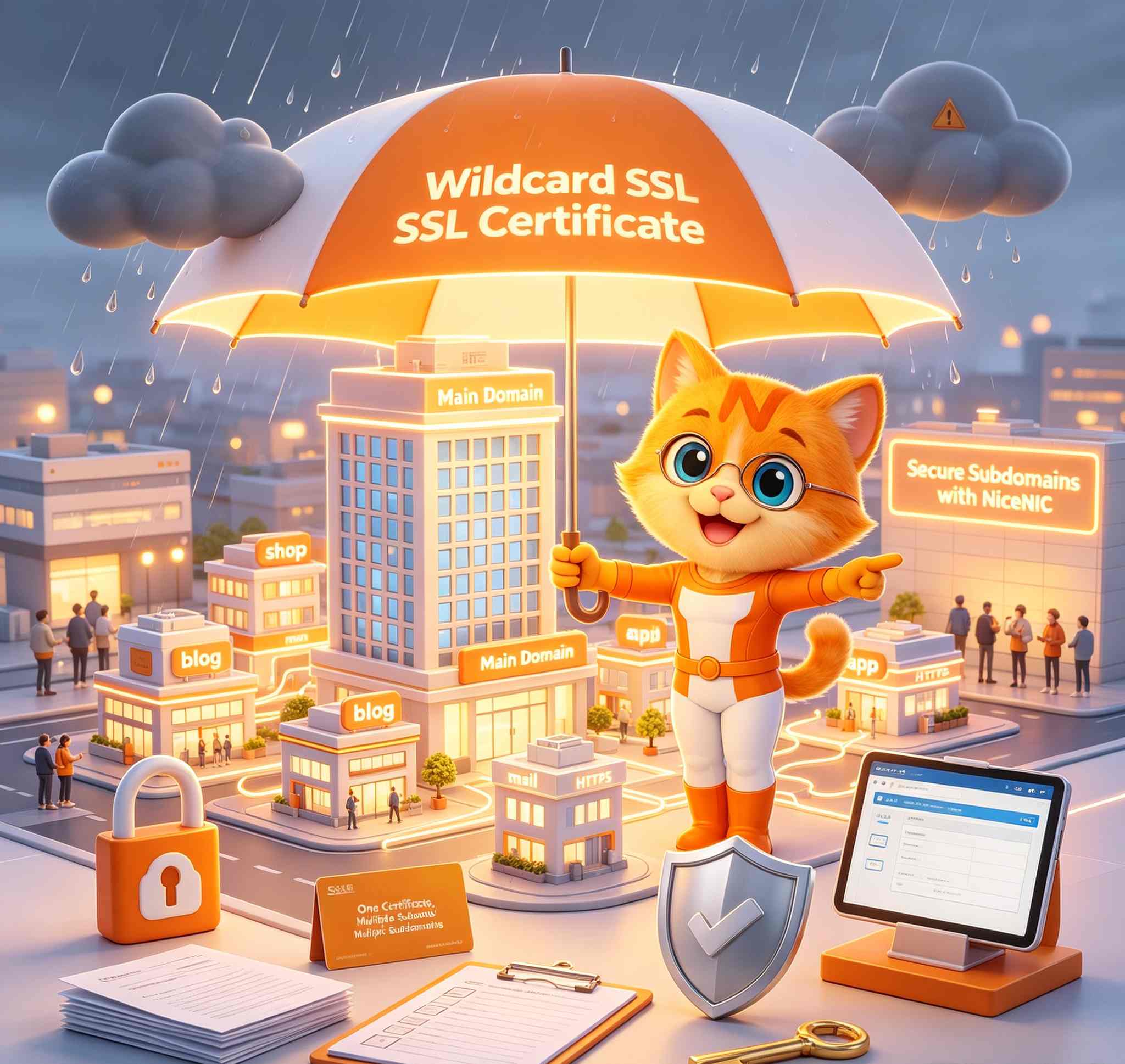 Wildcard SSL Certificate: Secure Your Main Domain and Subdomains with NiceNIC Wildcard SSL Certificate: Secure Your Main Domain and Subdomains with NiceNIC