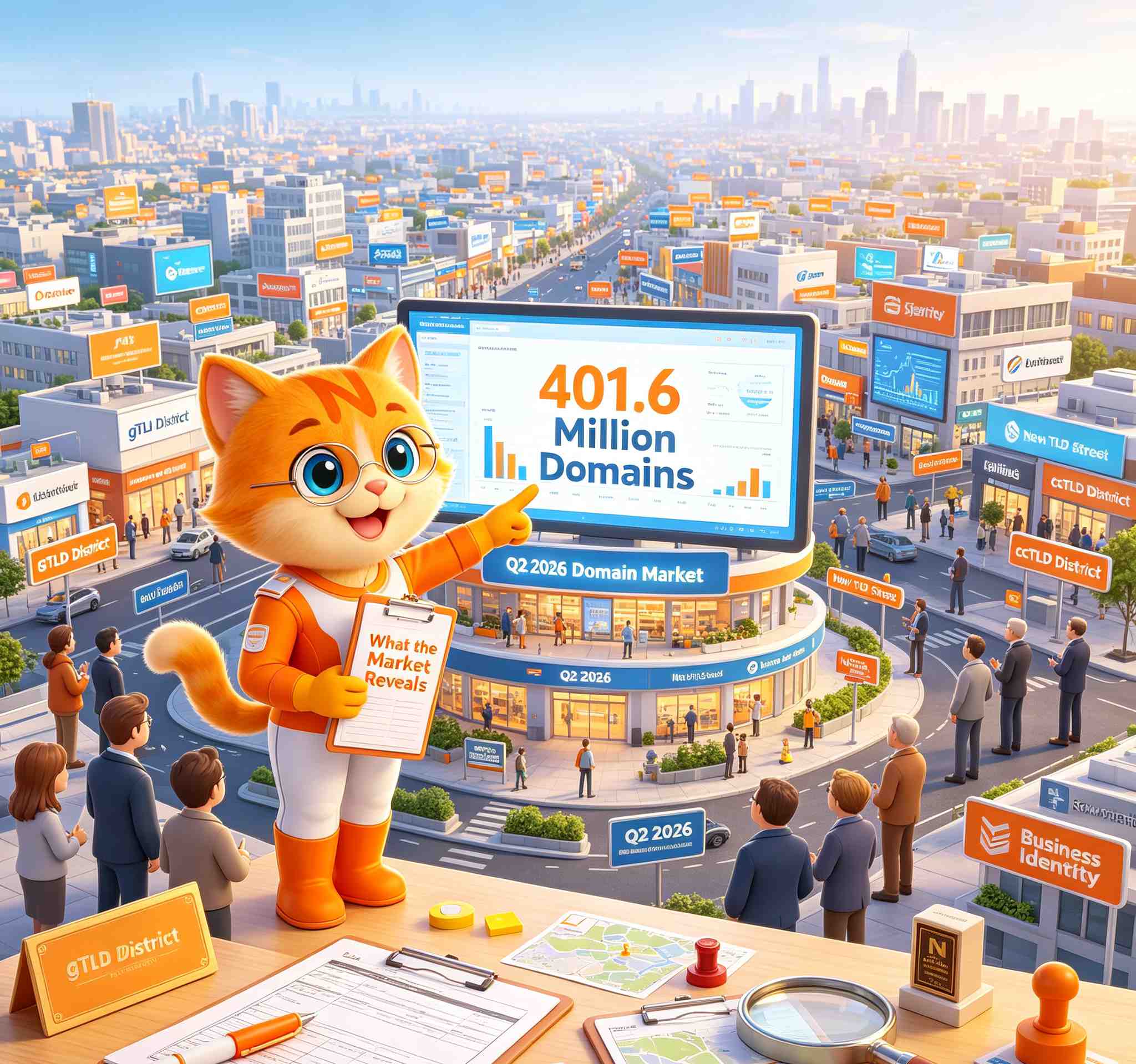 401.6 Million Domains: What Q2 2026 Reveals About the Domain Market