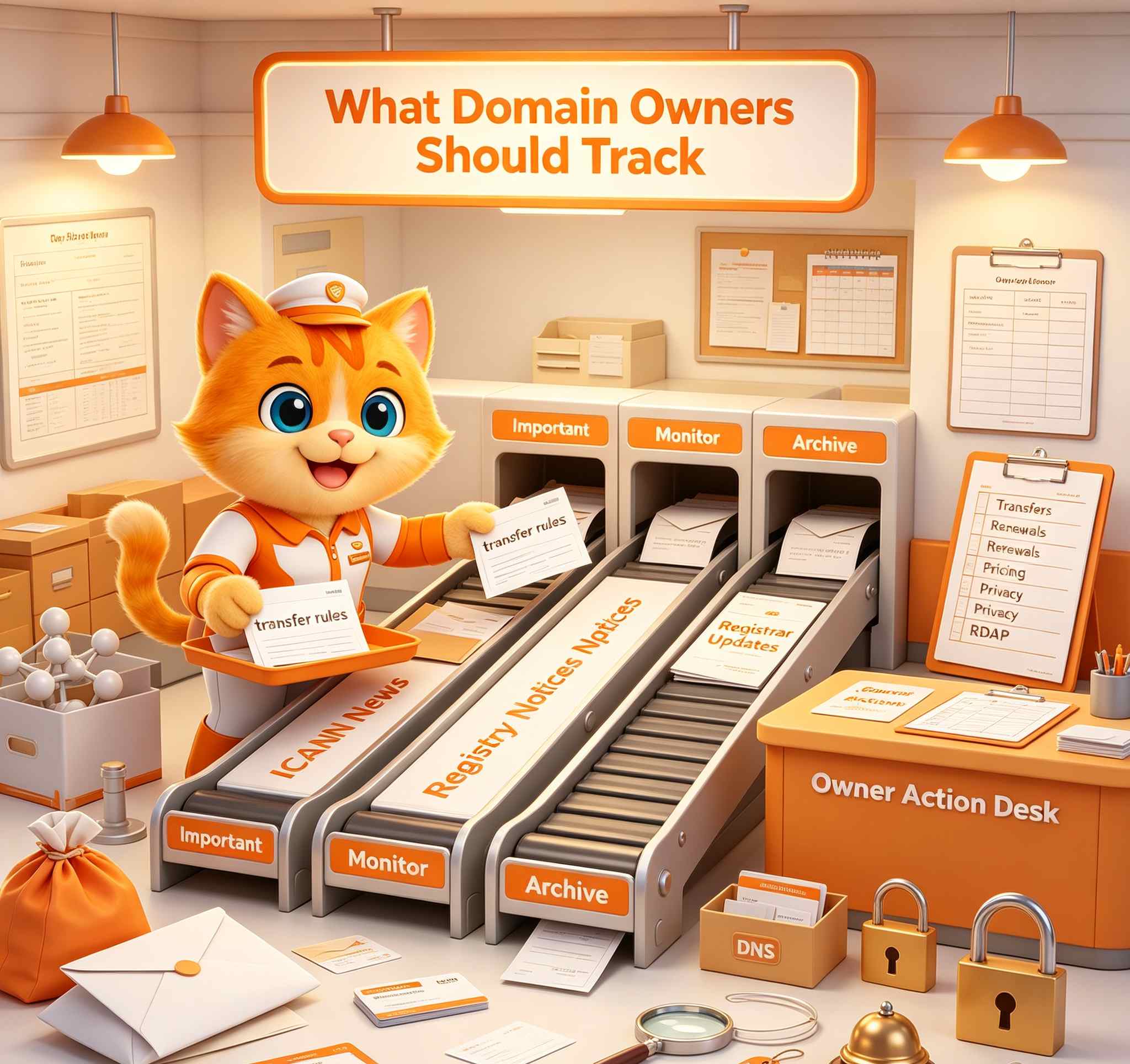 What Domain Owners Should Track in ICANN, Registry, and Registrar News