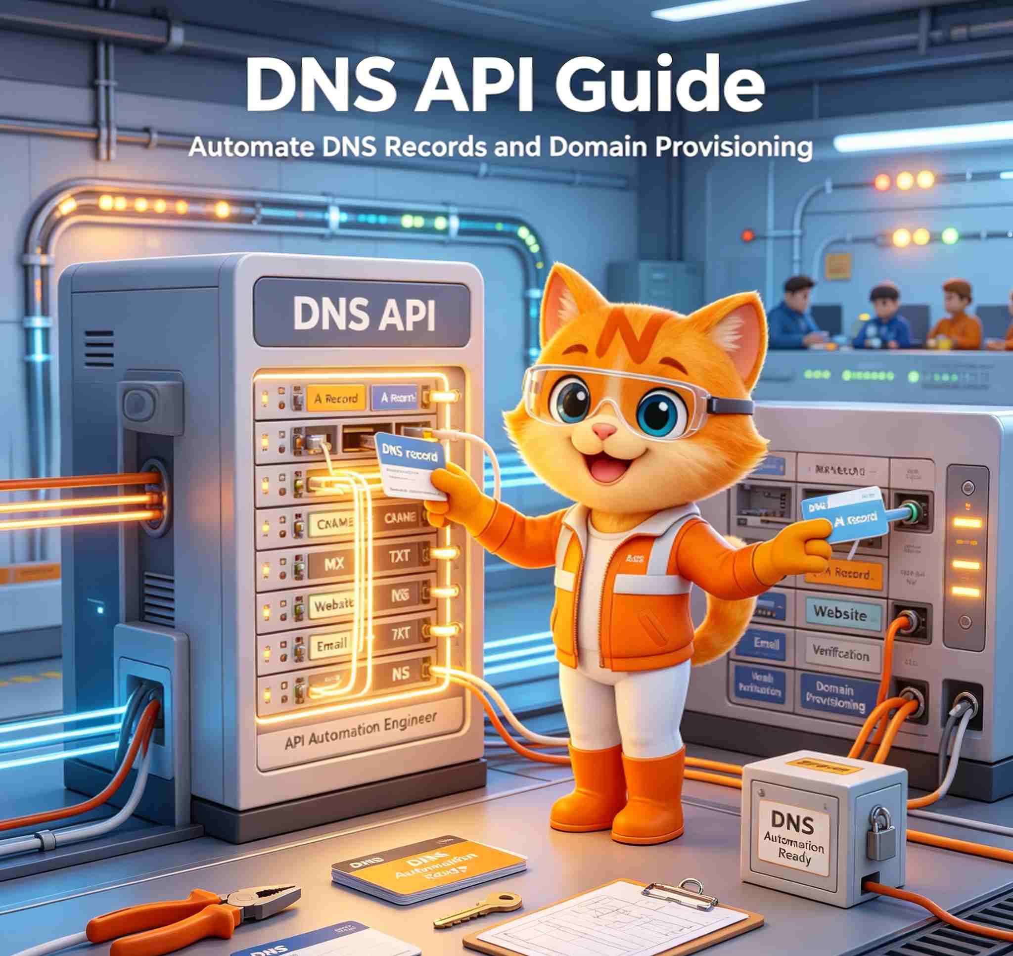 DNS API Guide: Automate DNS Records and Domain Provisioning DNS API Guide: Automate DNS Records and Domain Provisioning