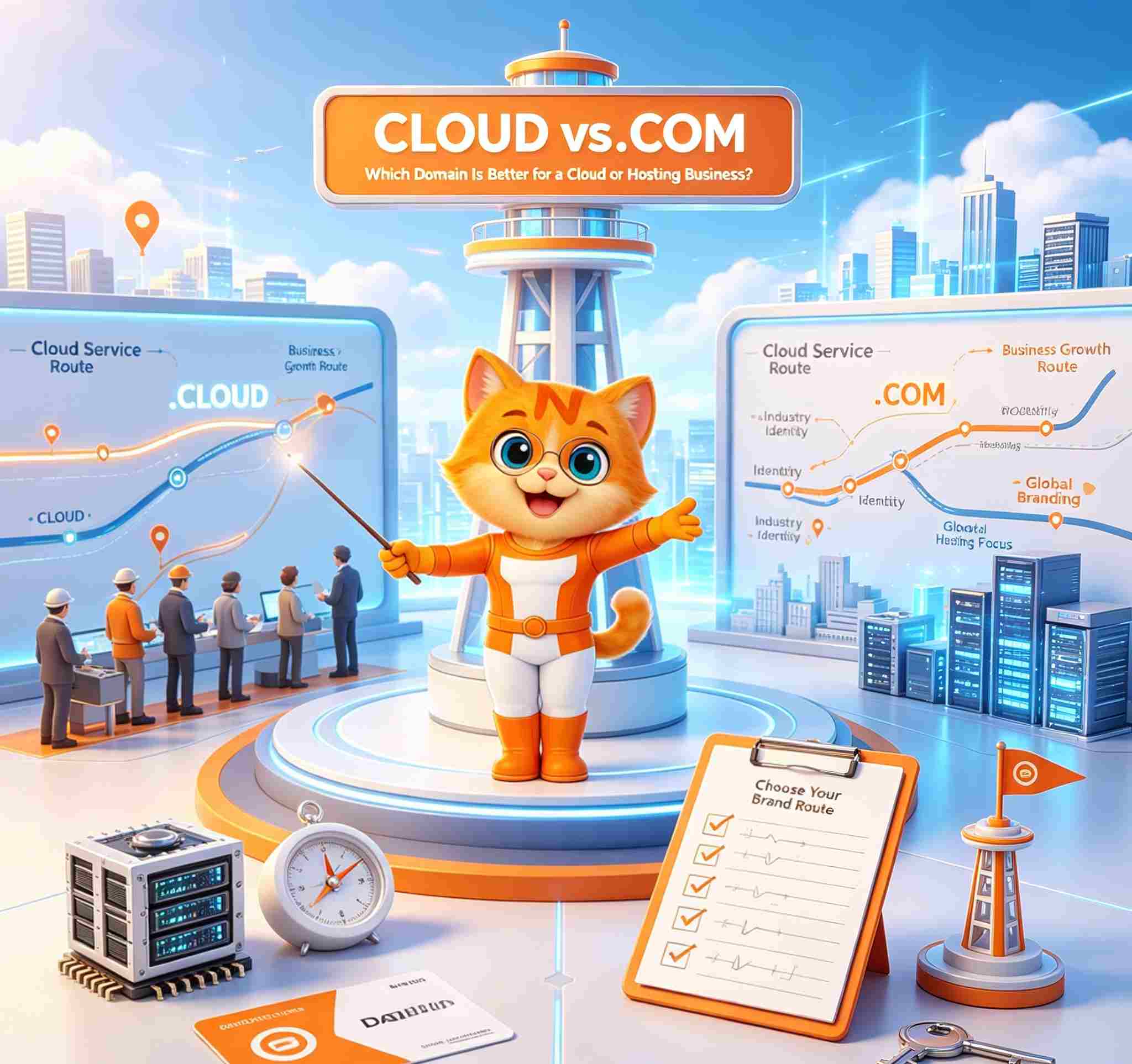 .CLOUD vs .COM: Which Domain Is Better for a Cloud or Hosting Business? .CLOUD vs .COM: Which Domain Is Better for a Cloud or Hosting Business?