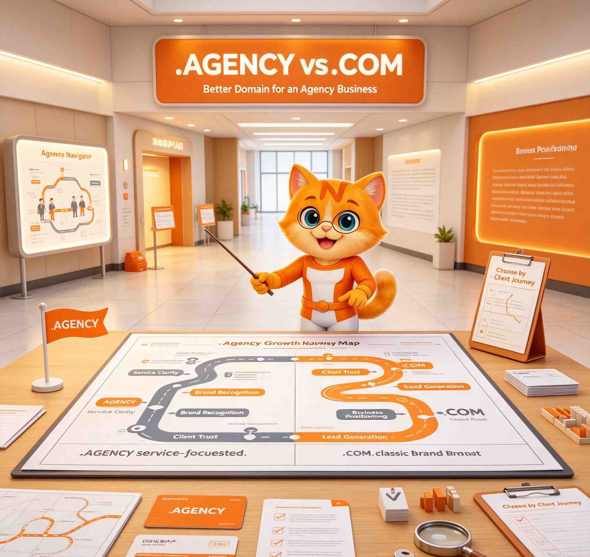 .AGENCY vs .COM: Which Domain Is Better for an Agency Business? .AGENCY vs .COM: Which Domain Is Better for an Agency Business?
