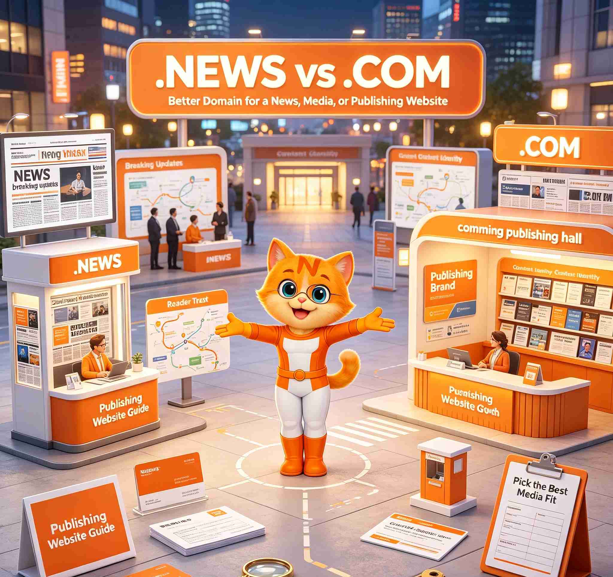 .NEWS vs .COM: Which Domain Is Better for a News, Media, or Publishing Website? .NEWS vs .COM: Which Domain Is Better for a News, Media, or Publishing Website?