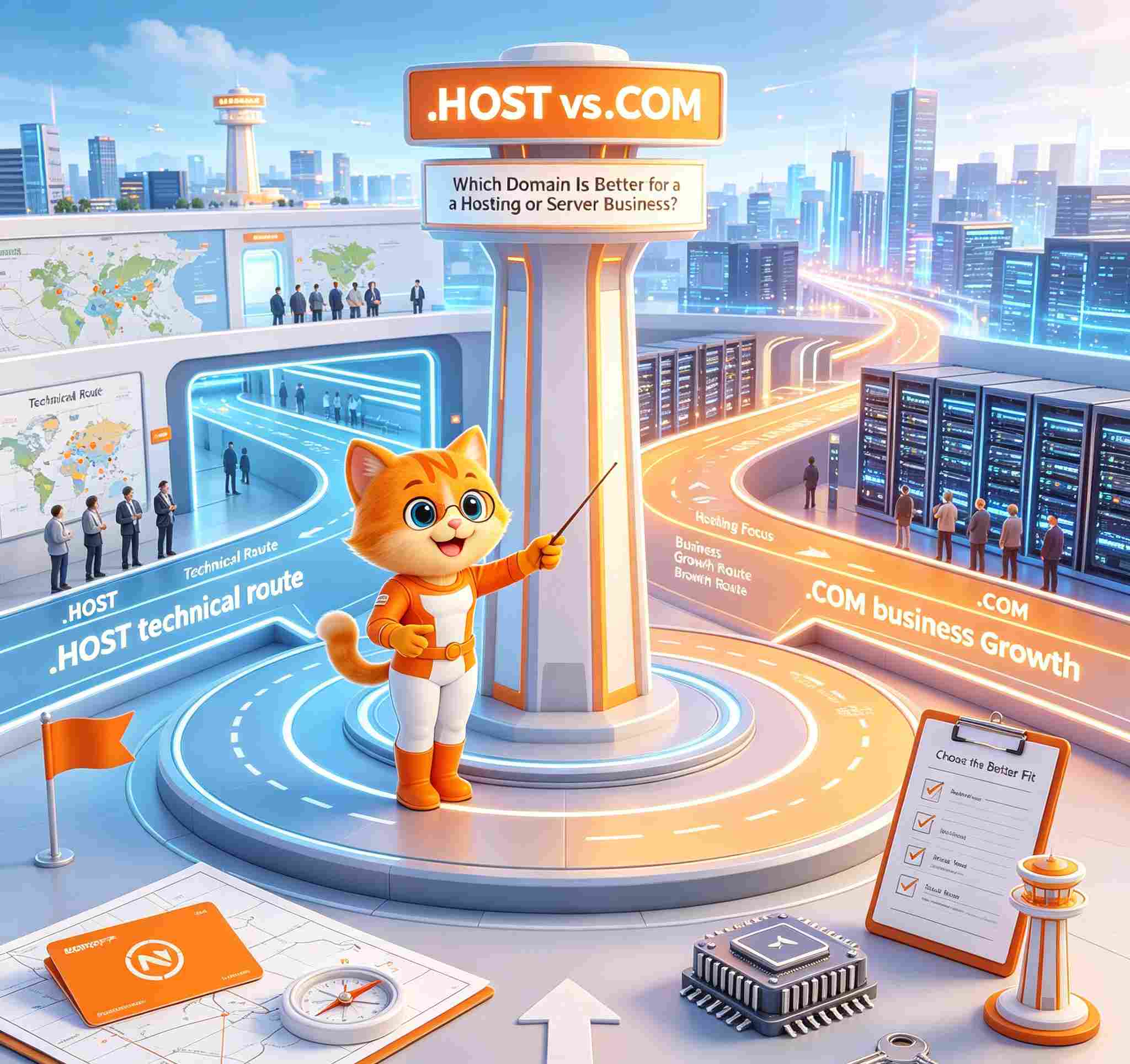 .HOST vs .COM: Which Domain Is Better for a Hosting or Server Business? .HOST vs .COM: Which Domain Is Better for a Hosting or Server Business?