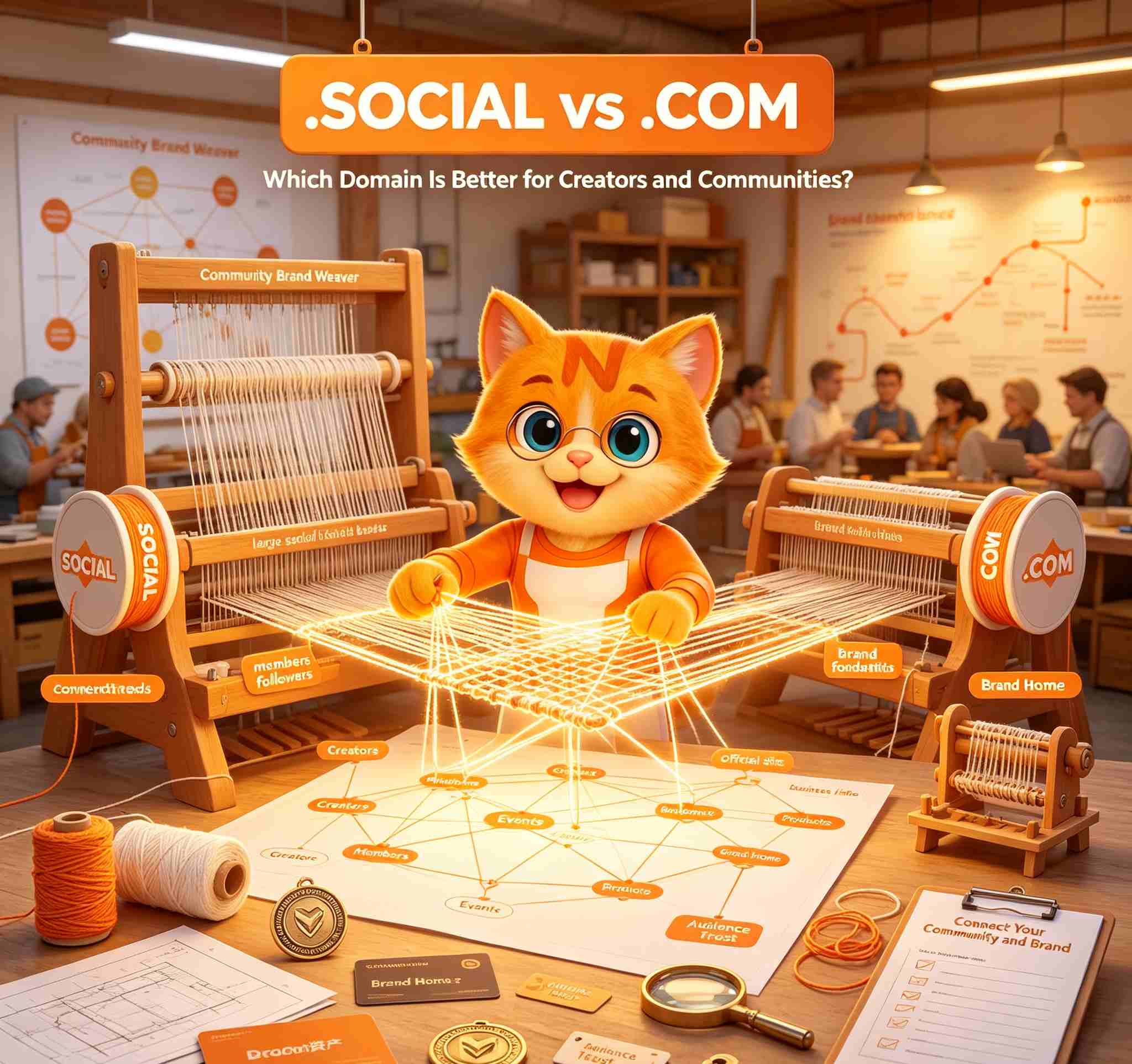 .SOCIAL vs .COM: Which Domain Is Better for Creators, Communities, and Social Brands? .SOCIAL vs .COM: Which Domain Is Better for Creators, Communities, and Social Brands?