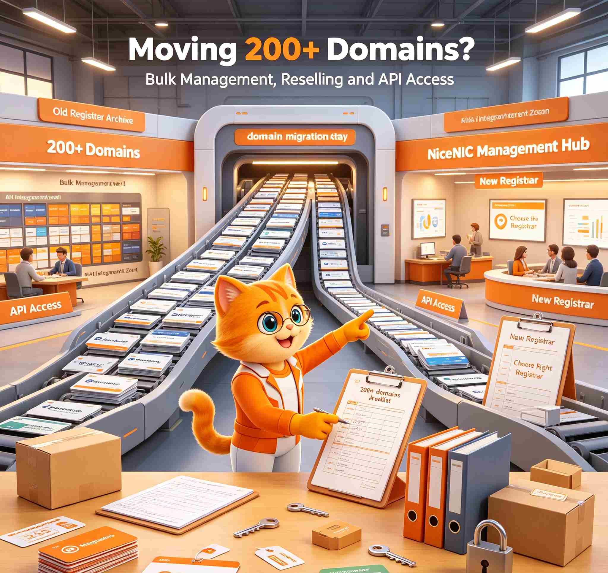Moving 200+ Domains? How to Choose a Registrar for Bulk Management, Reselling and API Access Moving 200+ Domains? How to Choose a Registrar for Bulk Management, Reselling and API Access
