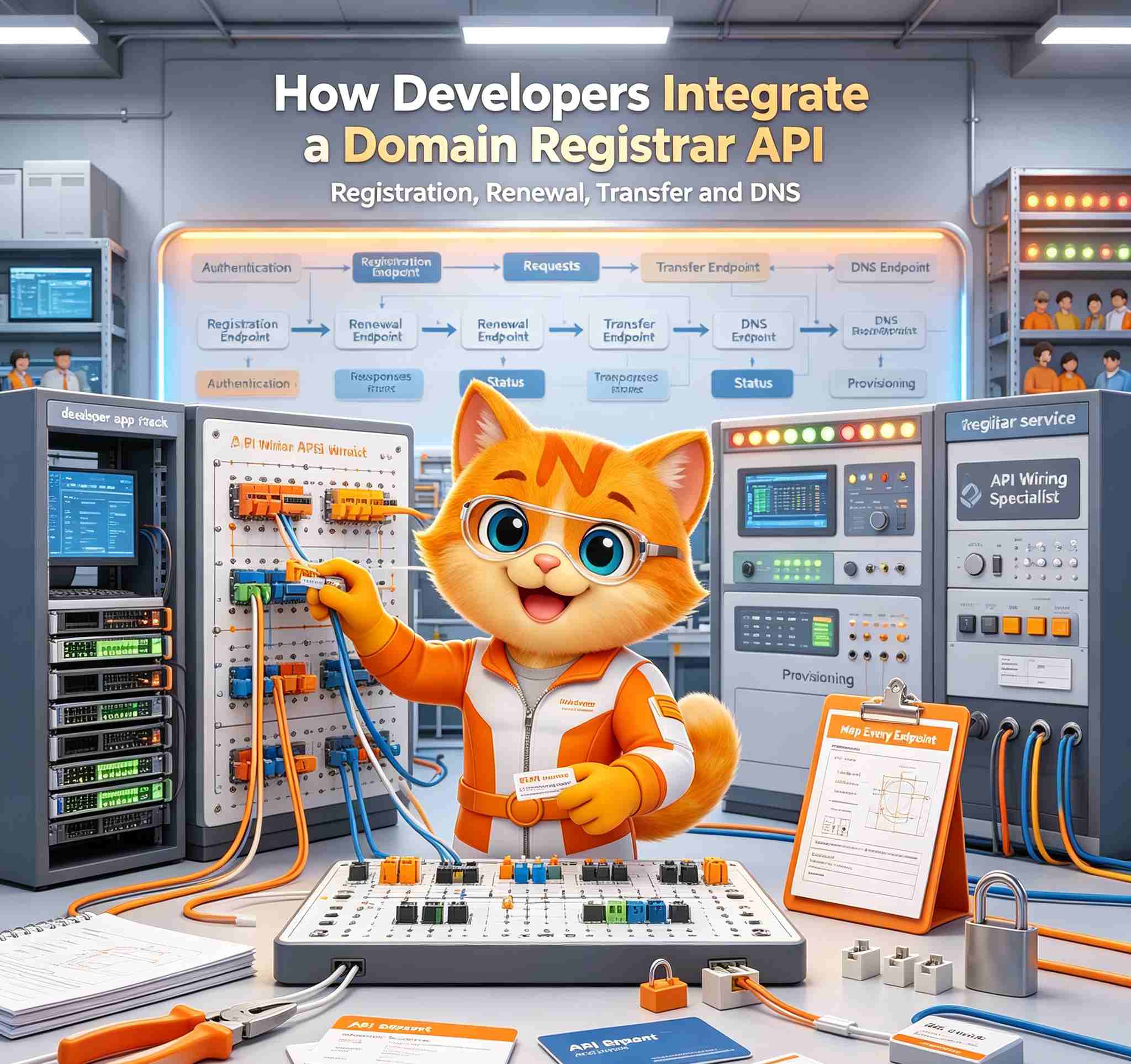 How Can Developers Integrate a Domain Registrar API for Registration, Renewal, Transfer and DNS?