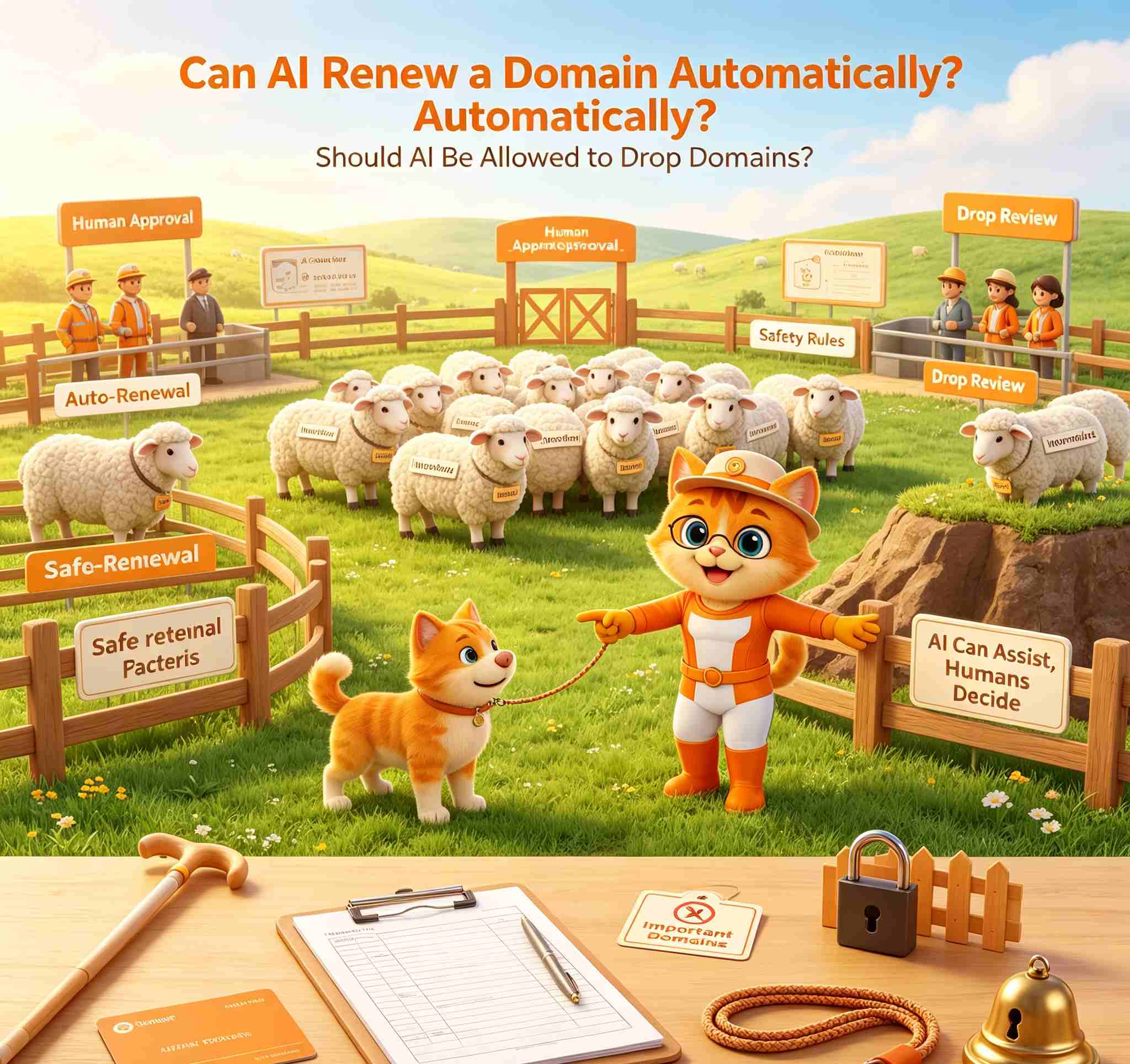 Can AI Renew a Domain Automatically? Should AI Be Allowed to Drop Domains?
