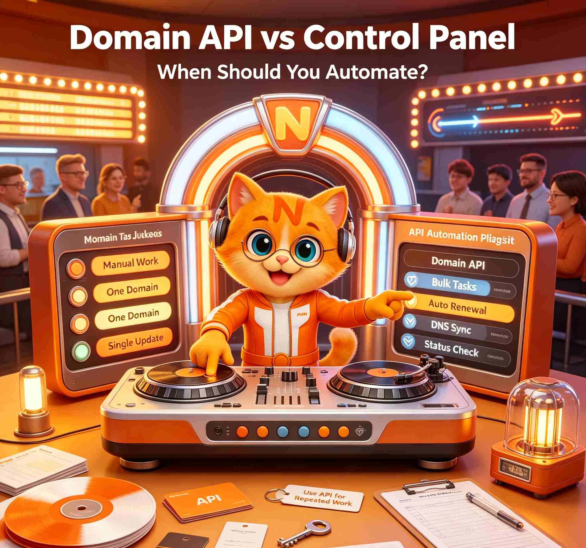 When Should You Use a Domain API Instead of a Registrar Control Panel?