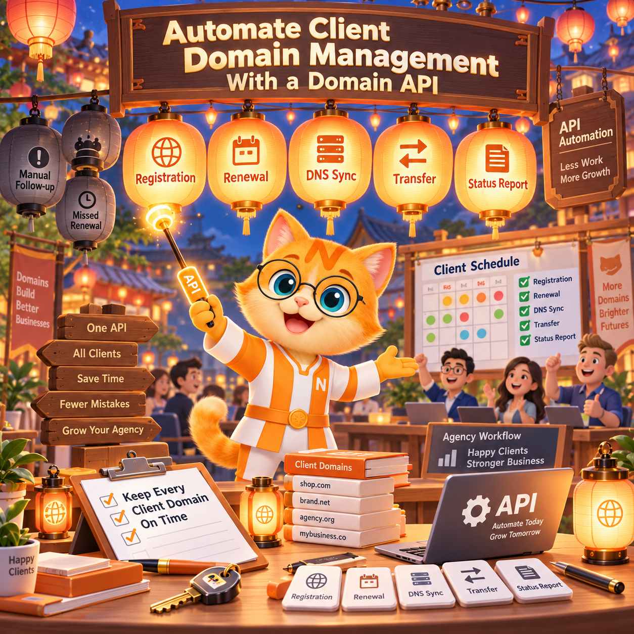 How Can Agencies Automate Client Domain Management With a Domain API? How Can Agencies Automate Client Domain Management With a Domain API?