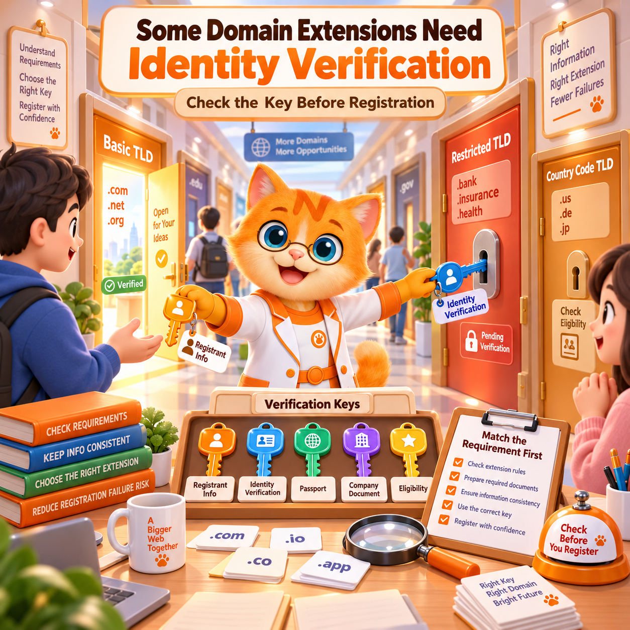Why Some Domain Extensions Require Identity Verification