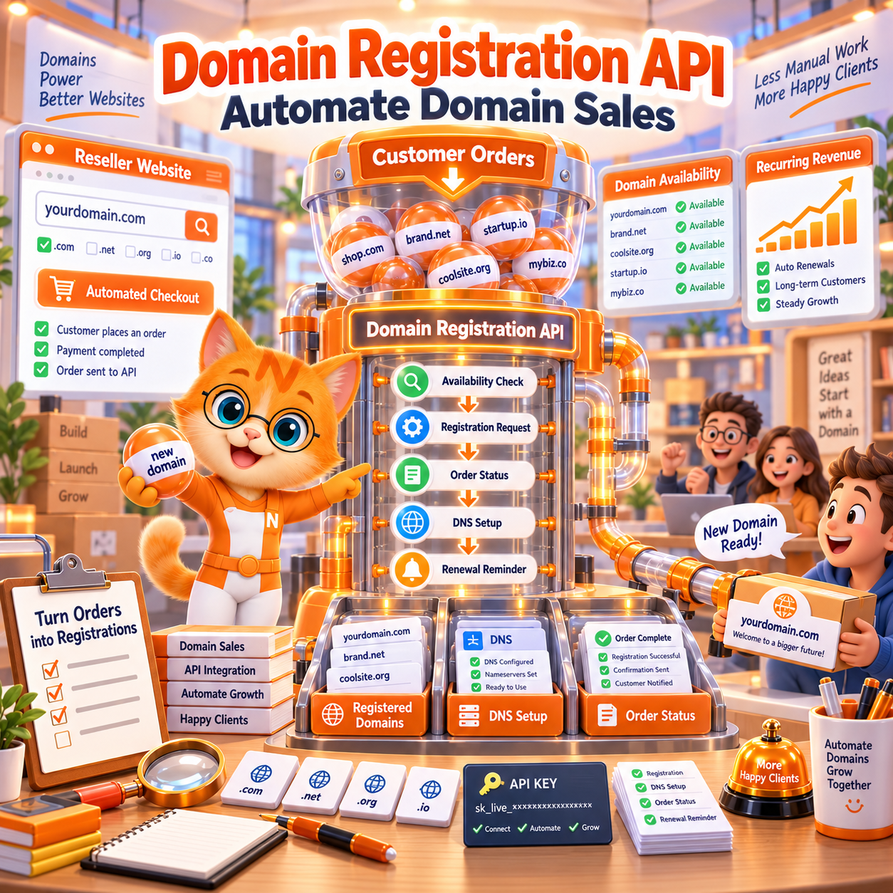 What Is a Domain Registration API and How Can You Automate Domain Sales? What Is a Domain Registration API and How Can You Automate Domain Sales?