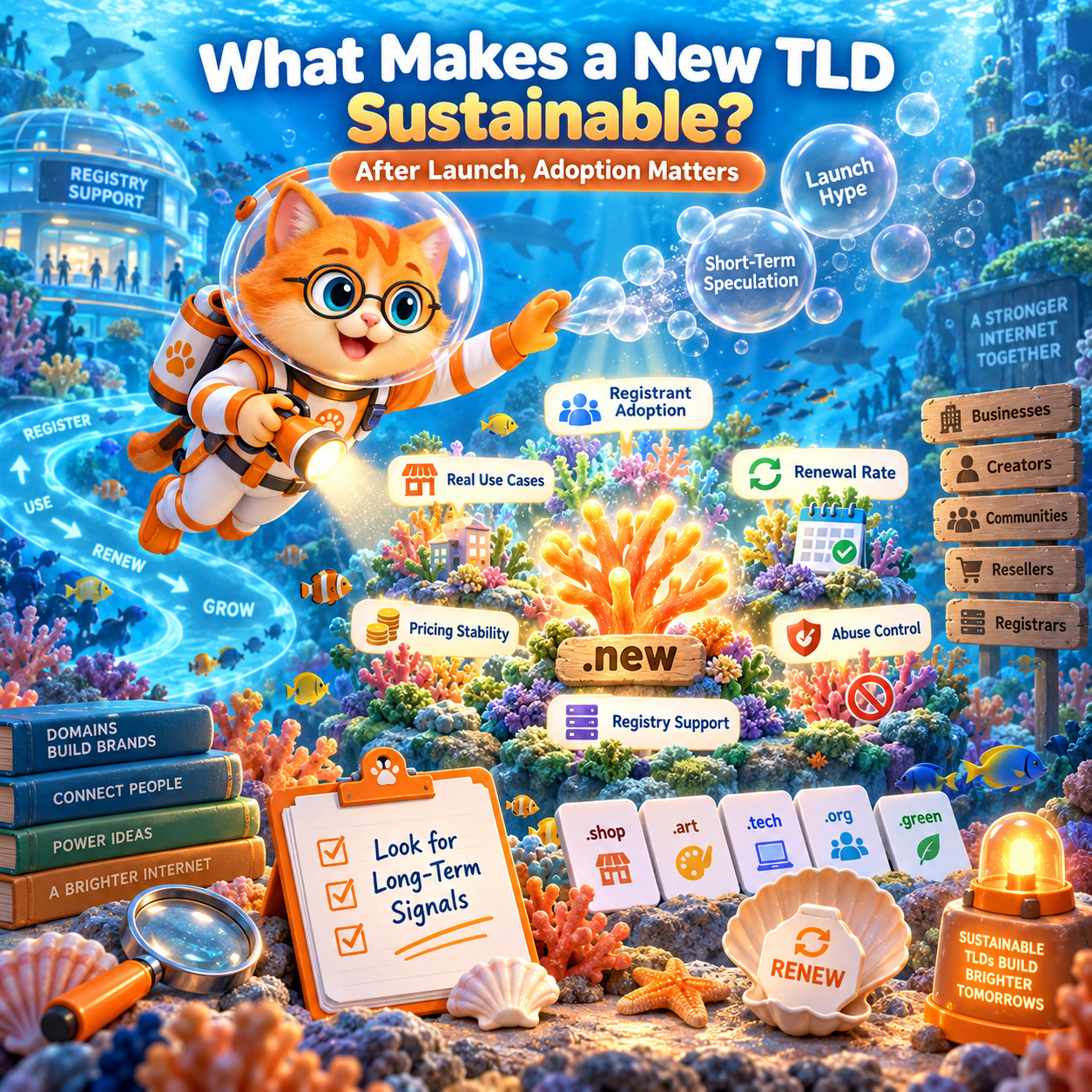 What Makes a New TLD Sustainable After Launch?