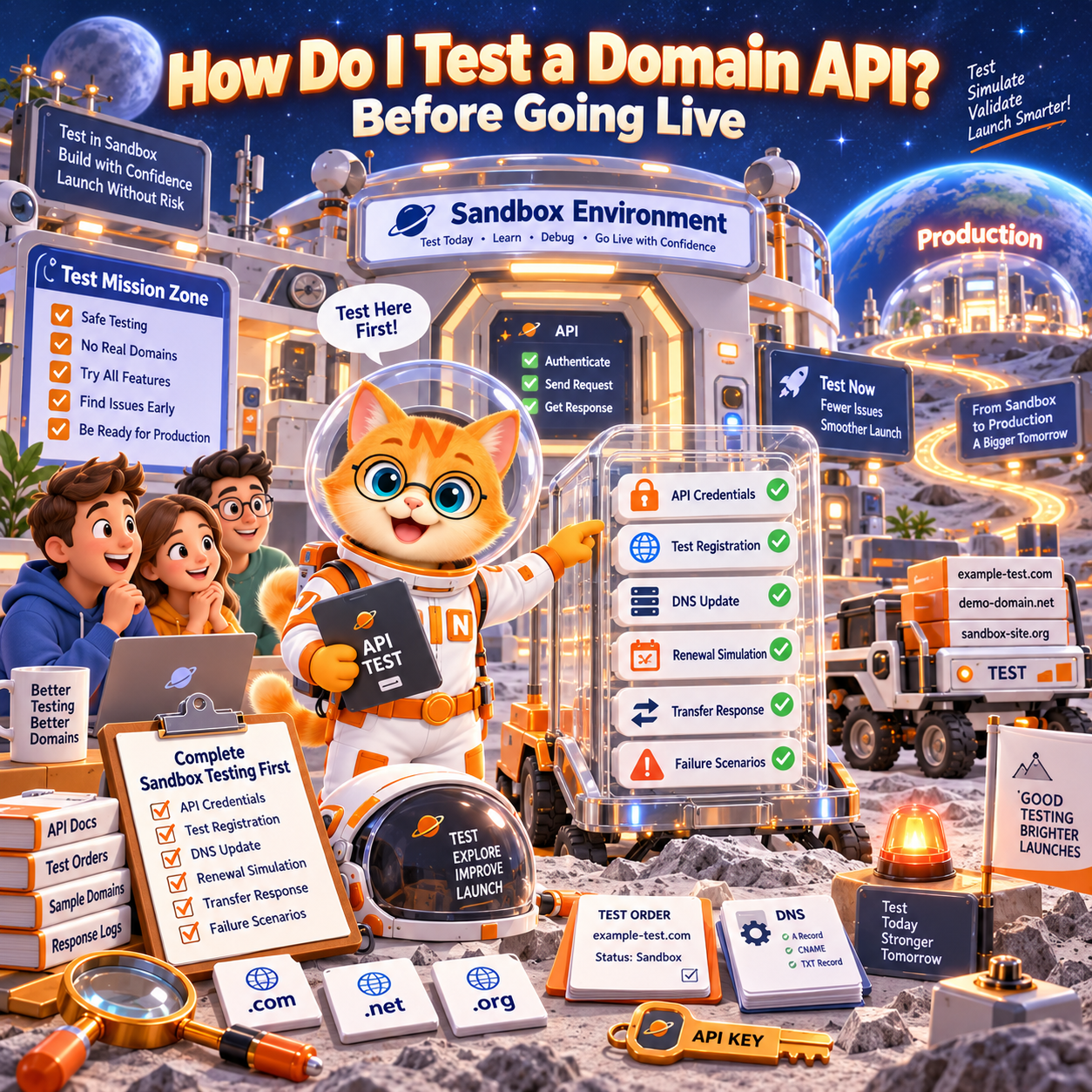 How Do I Test a Domain API Before Going Live? How Do I Test a Domain API Before Going Live?