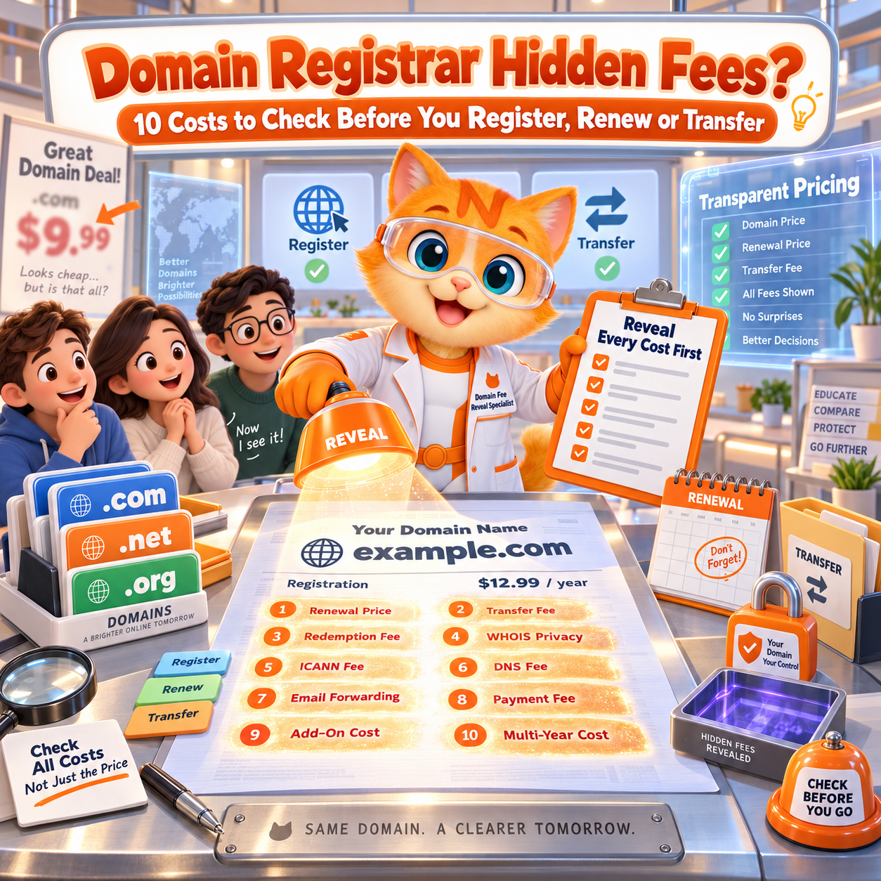 Domain Registrar Hidden Fees? 10 Costs to Check Before You Register, Renew or Transfer
