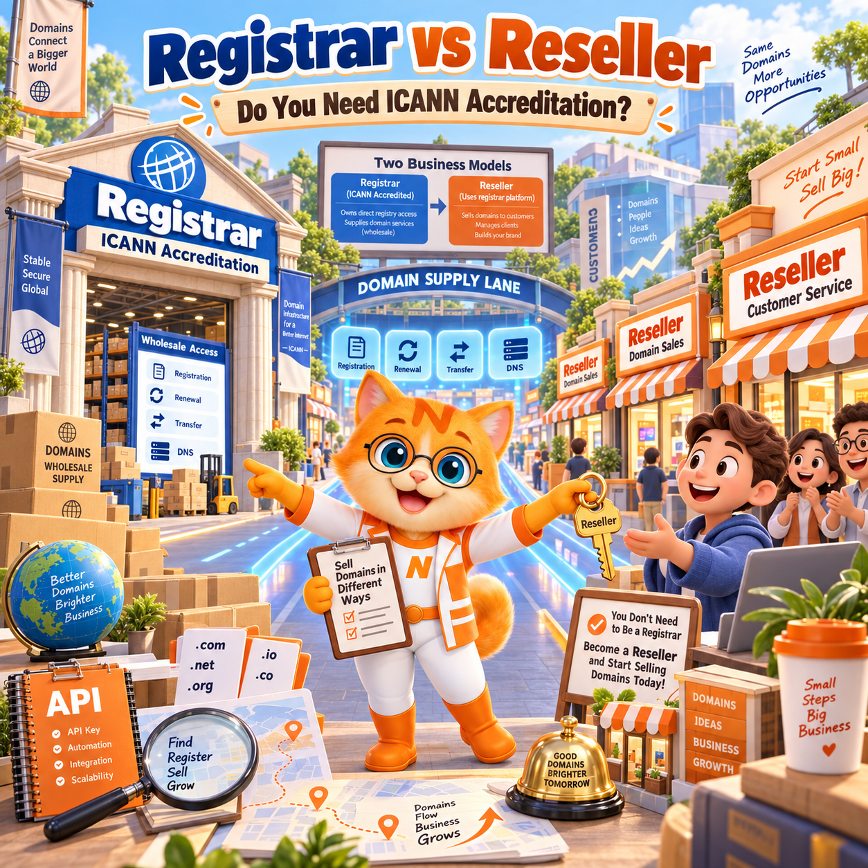 Do You Need ICANN Accreditation to Sell Domain Names? Registrar vs Reseller Explained Do You Need ICANN Accreditation to Sell Domain Names? Registrar vs Reseller Explained
