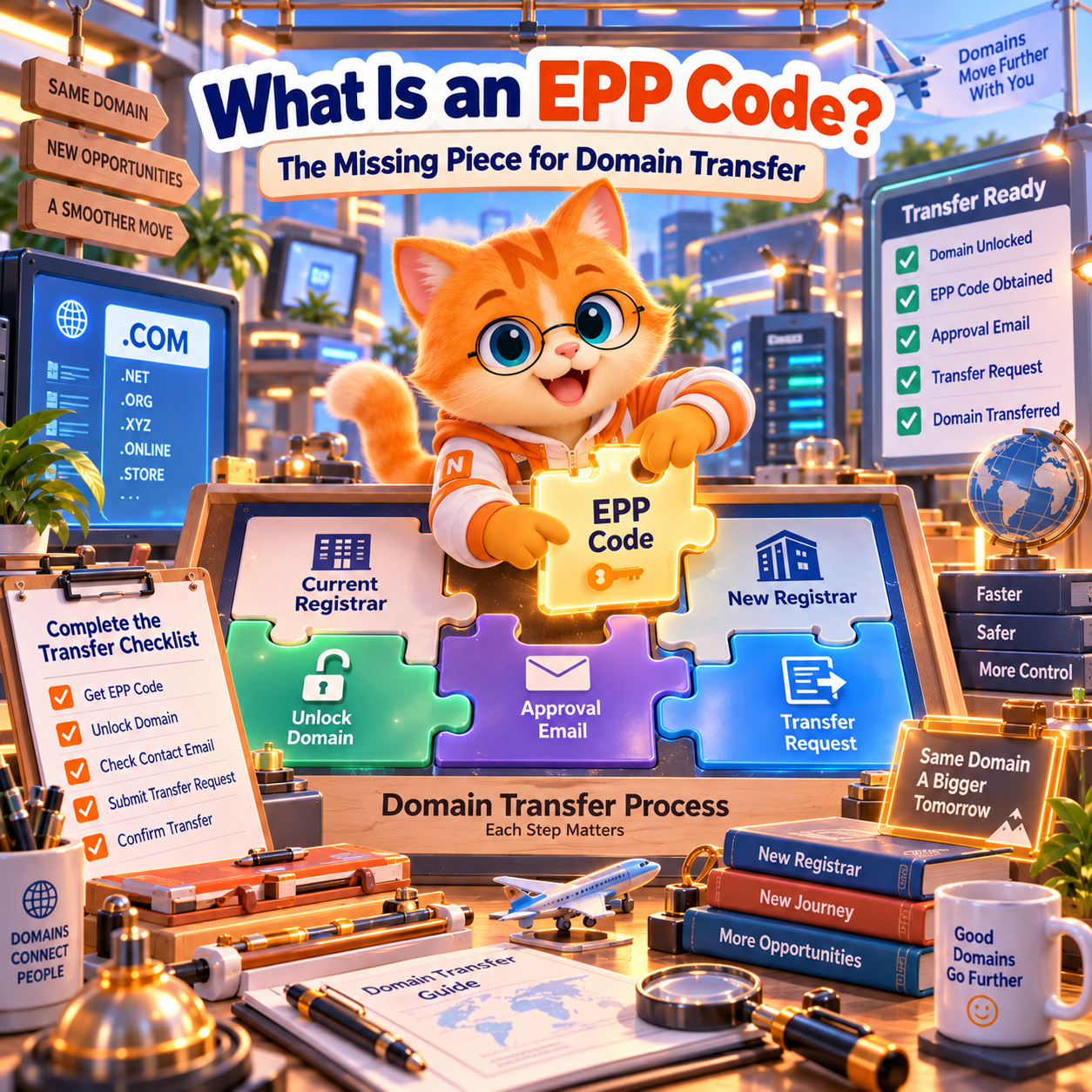 What Is a Domain Transfer Authorization Code (EPP Code), and Where Do I Find It?