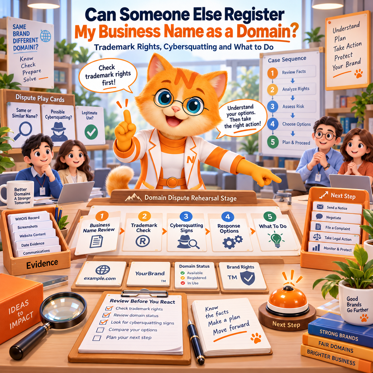 Can Someone Else Register My Business Name as a Domain? Trademark Rights, Cybersquatting and What to Do