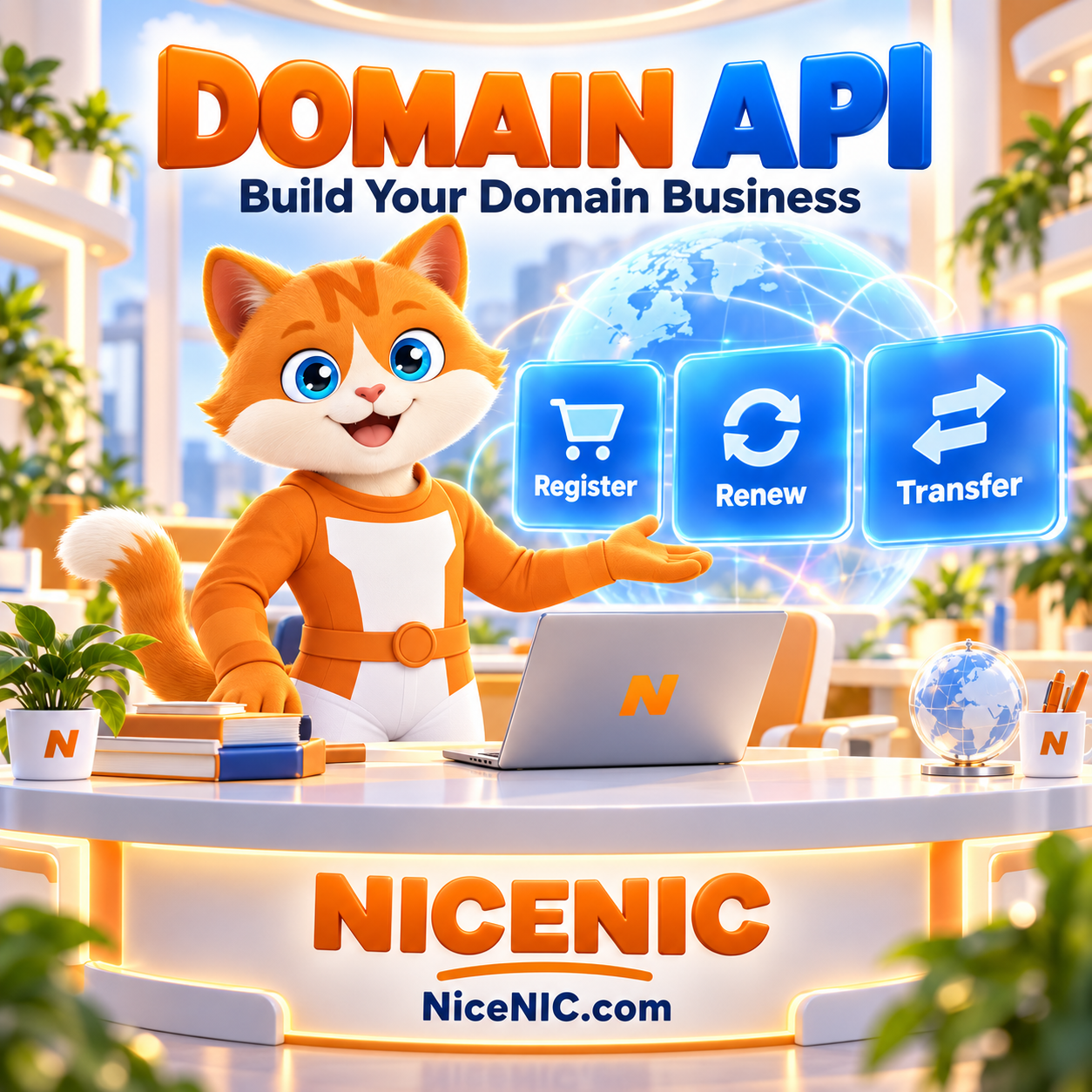 Building a Scalable Global Domain Reseller Business with the NiceNIC API Platform Building a Scalable Global Domain Reseller Business with the NiceNIC API Platform