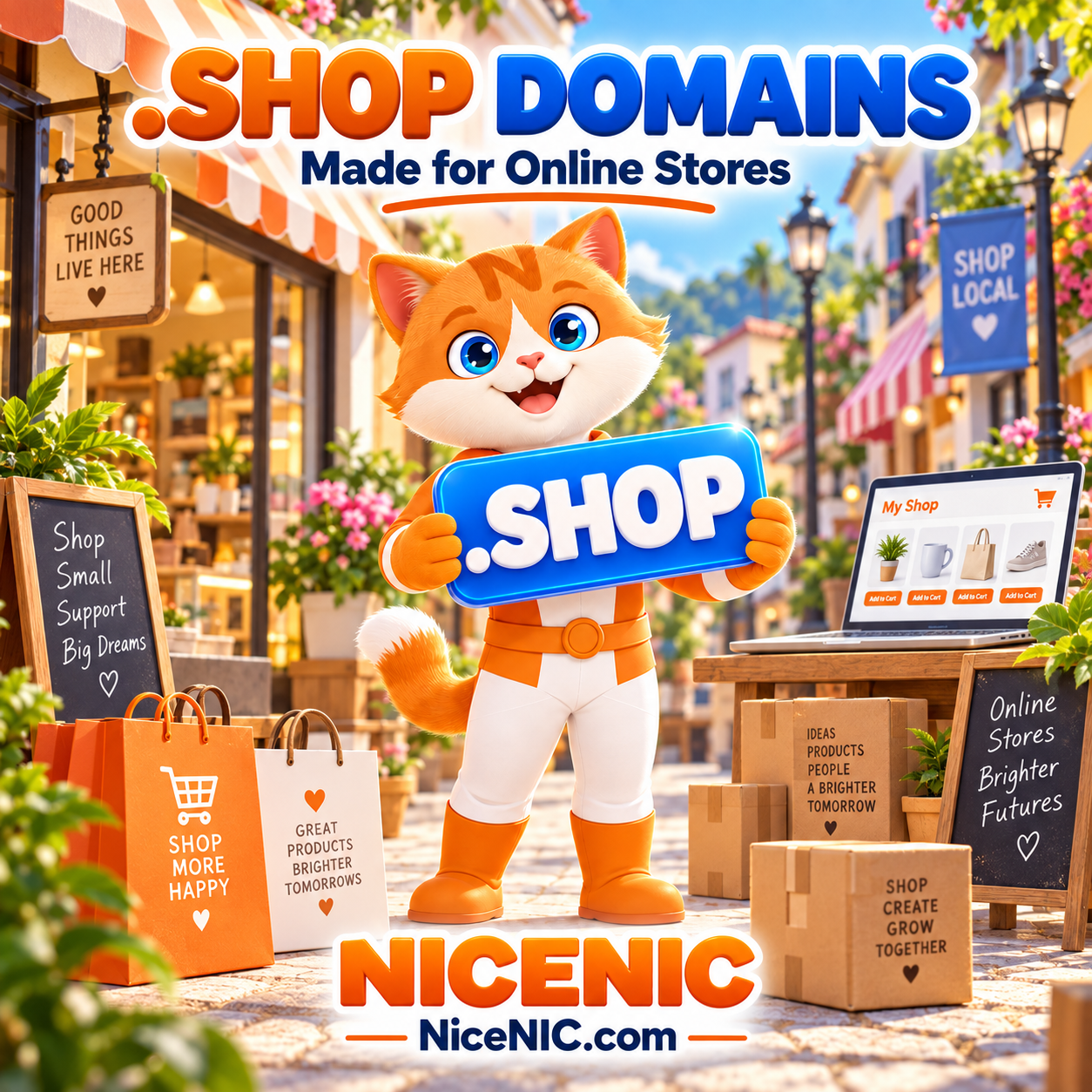 What is a .shop دامنه? Why ثبت نام a .shop دامنه?