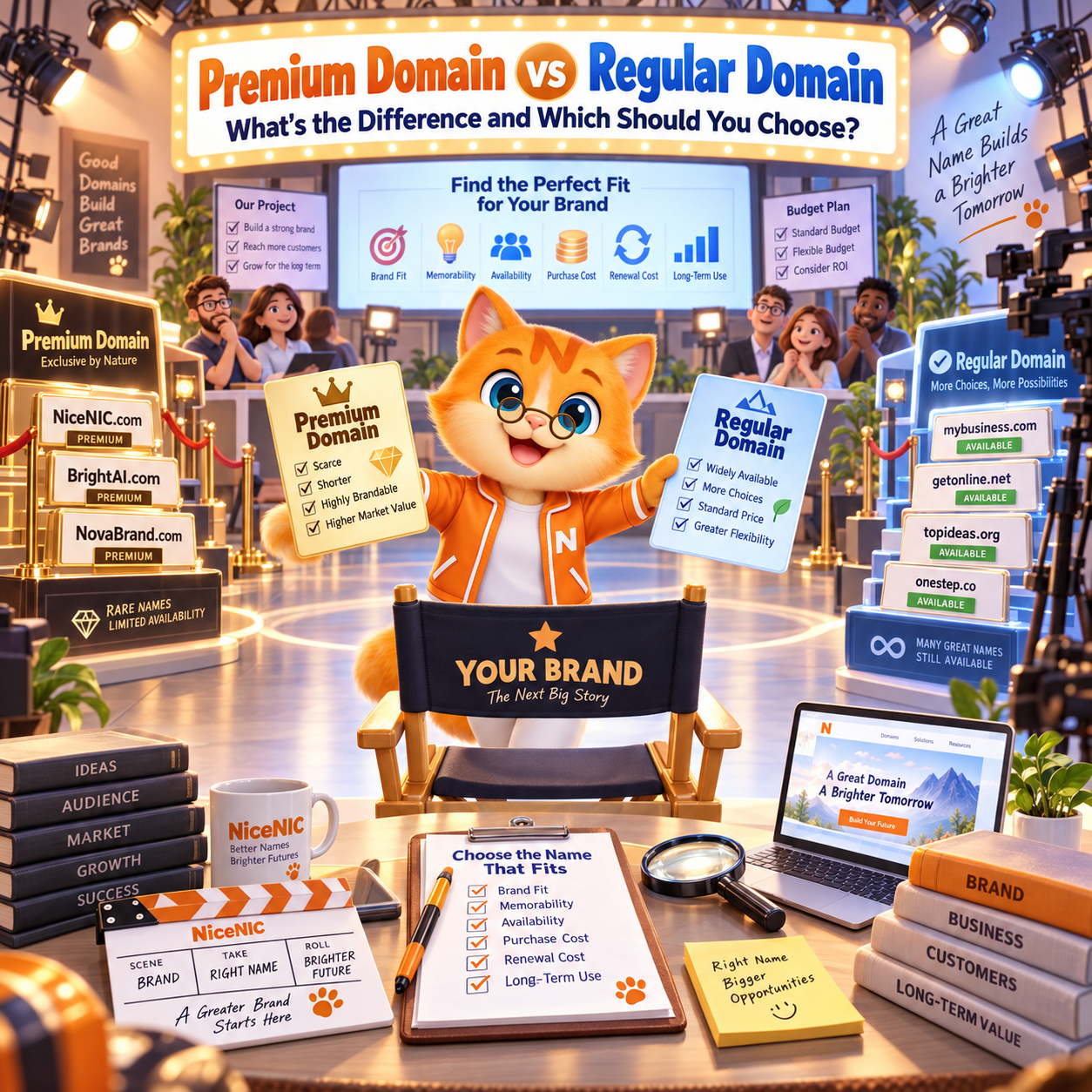 Premium Domain vs Regular Domain: What's the Difference and Which Should You Choose? Premium Domain vs Regular Domain: What's the Difference and Which Should You Choose?