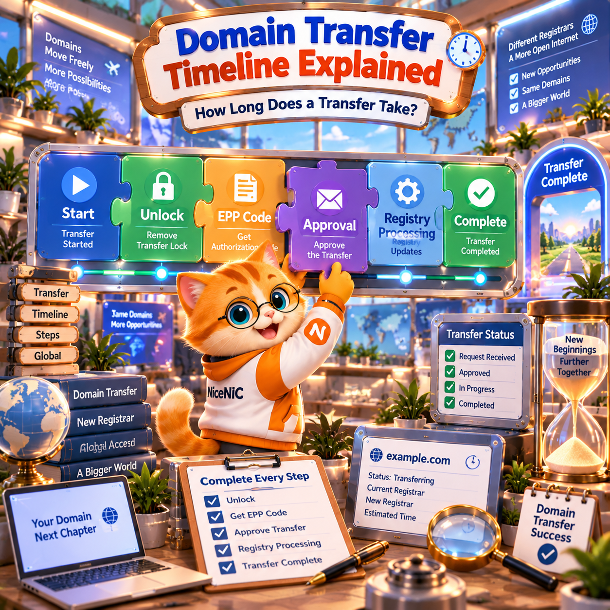 How Long Does a Domain Transfer Take? Domain Transfer Timeline ...