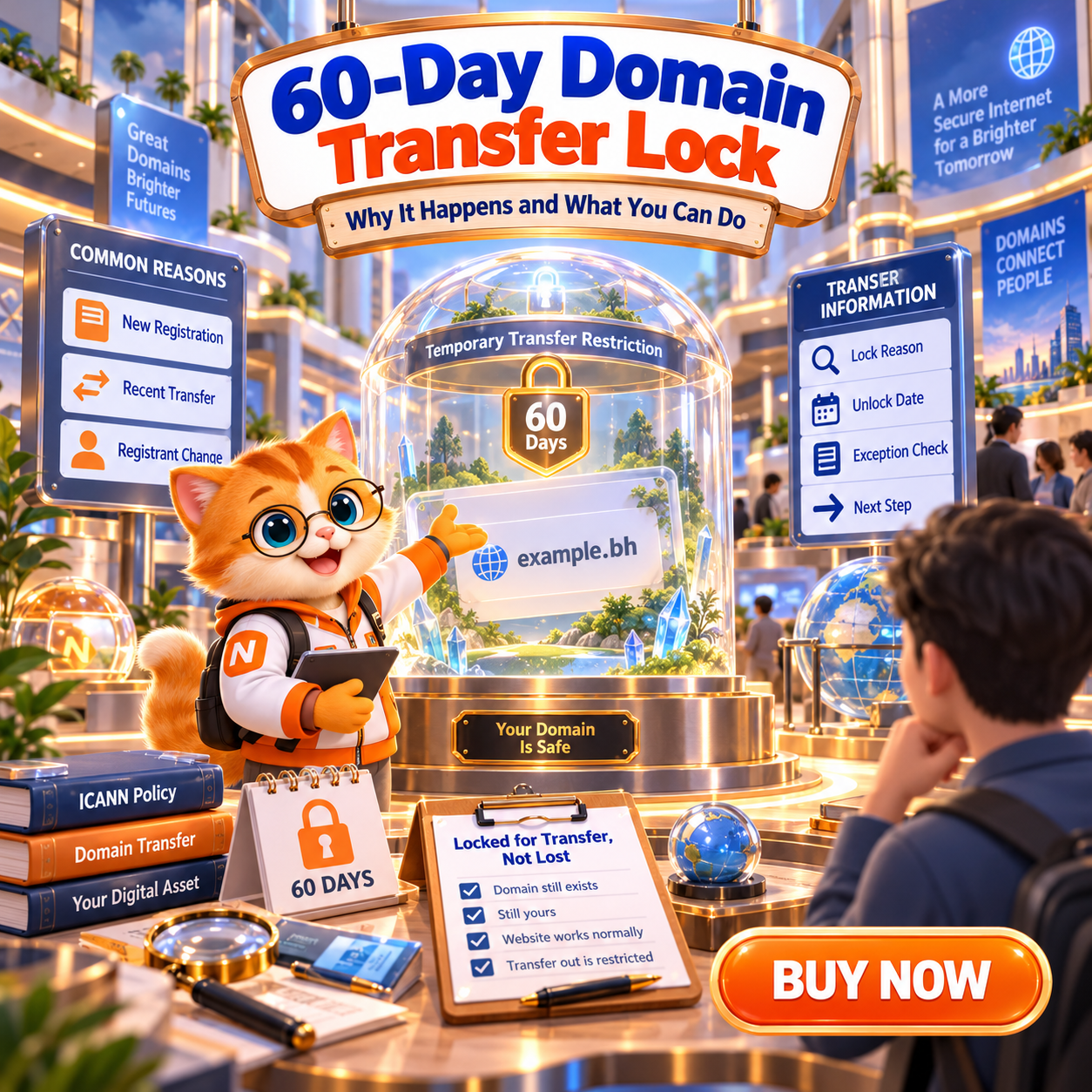 Why Is My Domain Locked for 60 Days? ICANN Transfer Rules, Exceptions and What to Do Why Is My Domain Locked for 60 Days? ICANN Transfer Rules, Exceptions and What to Do