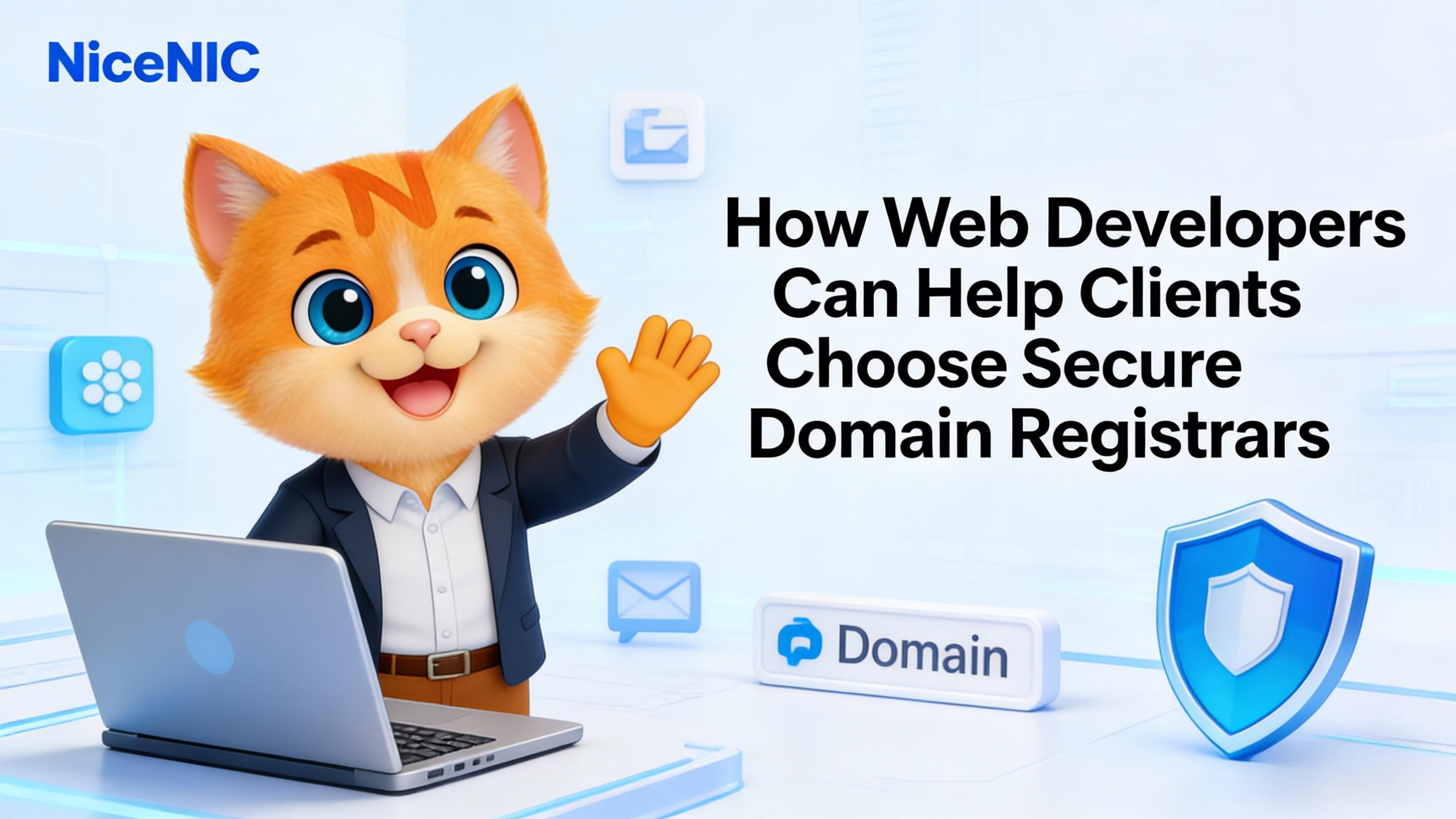 How Web Developers Can Help Clients Choose Secure Domain Pendaftars