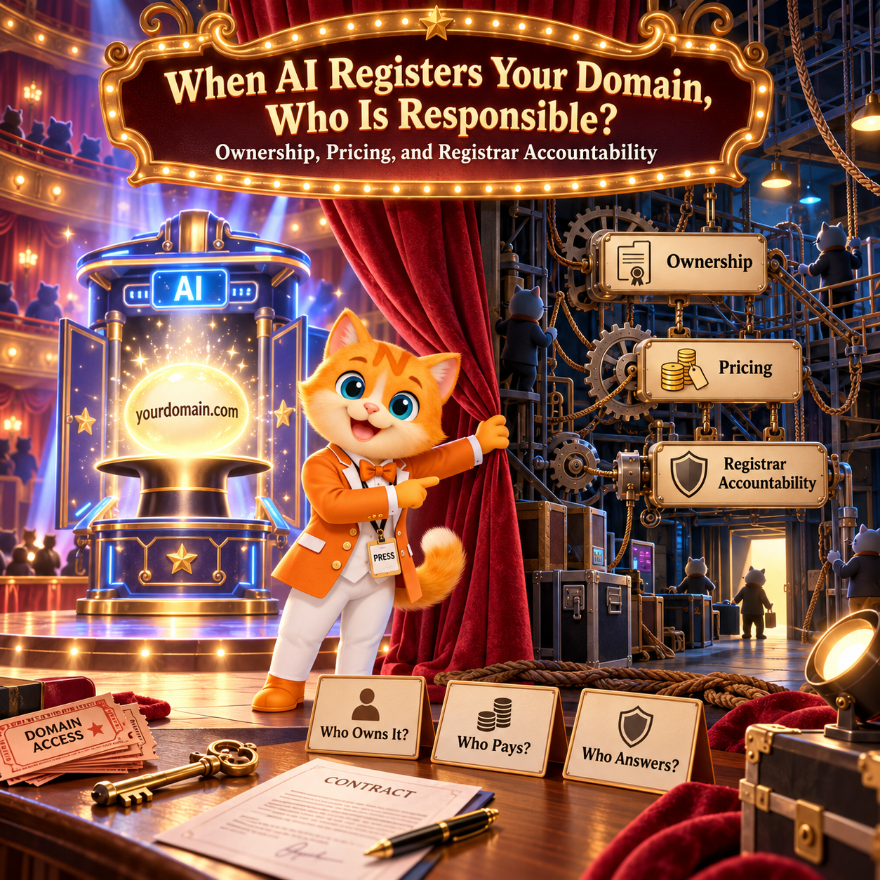 When AI Registers Your Domain, Who Is Responsible? Ownership, Pricing, and Registrar Accountability When AI Registers Your Domain, Who Is Responsible? Ownership, Pricing, and Registrar Accountability