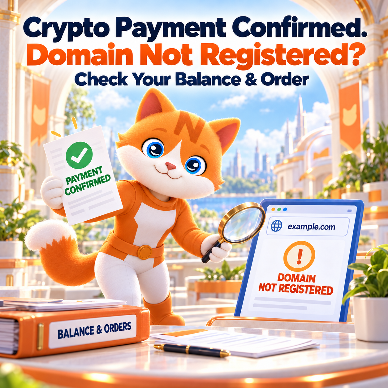 Crypto Payment Confirmed but Domain Registration Failed: What Happens to Your Balance? Crypto Payment Confirmed but Domain Registration Failed: What Happens to Your Balance?