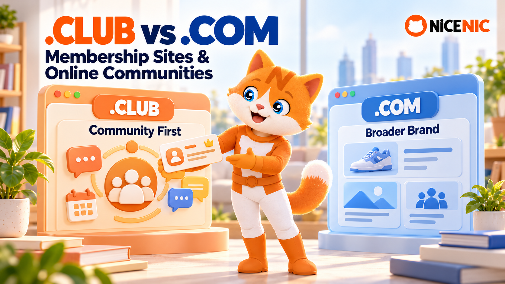 .CLUB vs .COM: Which Domain Is Better for Membership Sites and Online Communities?