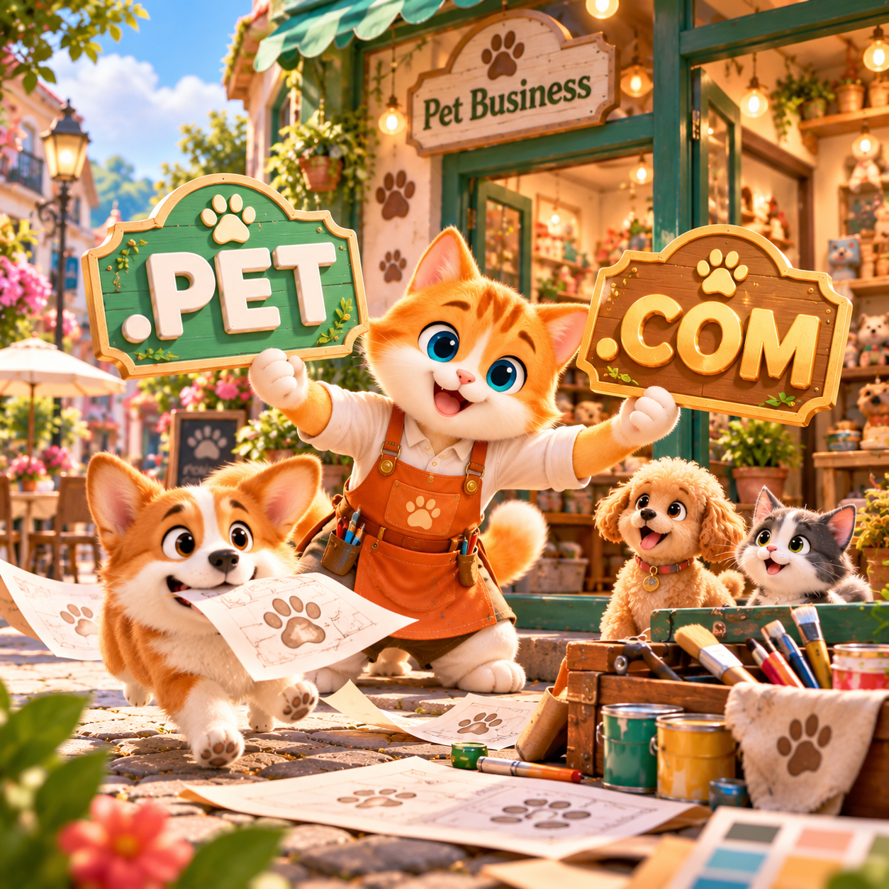 .PET vs .COM: Which Domain Is Better for Pet Stores and Pet Care Businesses?